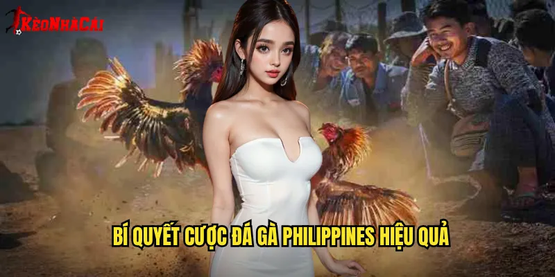Bí quyết cược đá gà Philippines hiệu quả